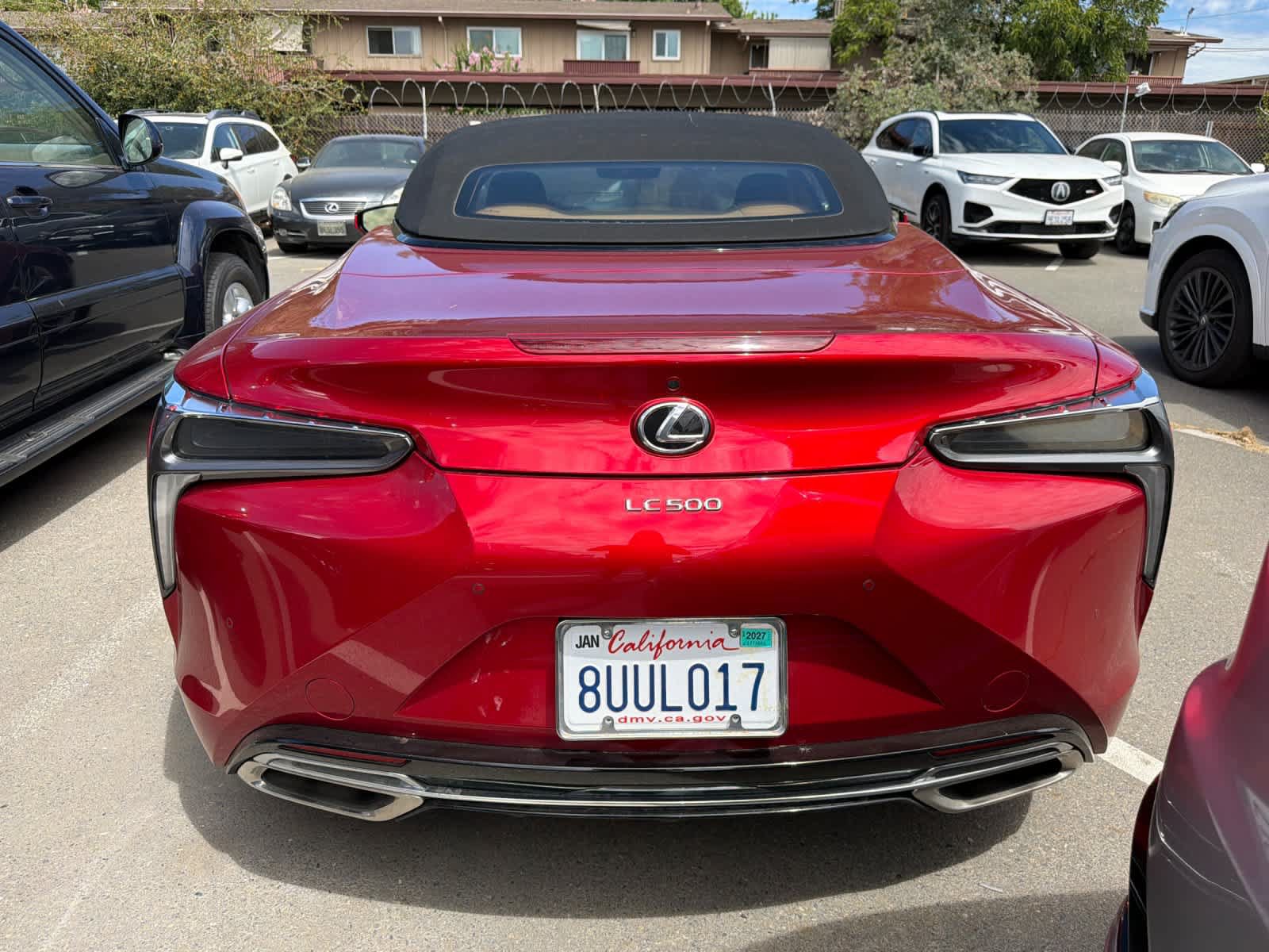 Certified 2021 Lexus LC 500 Convertible w/ Touring Package RWD image 12