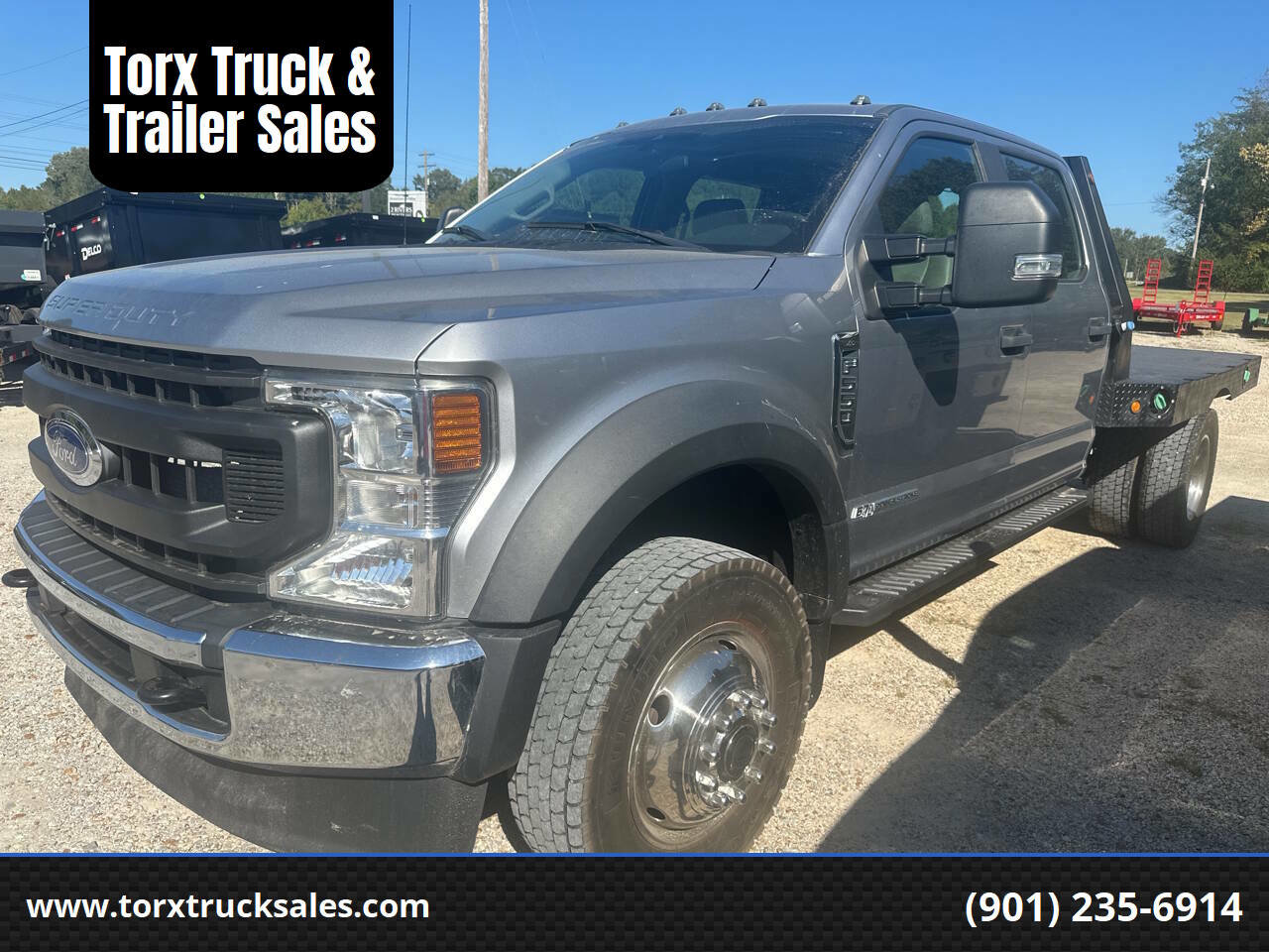 Used 2020 Ford F550 4x4 Crew Cab Super Duty w/ Power Equipment Group