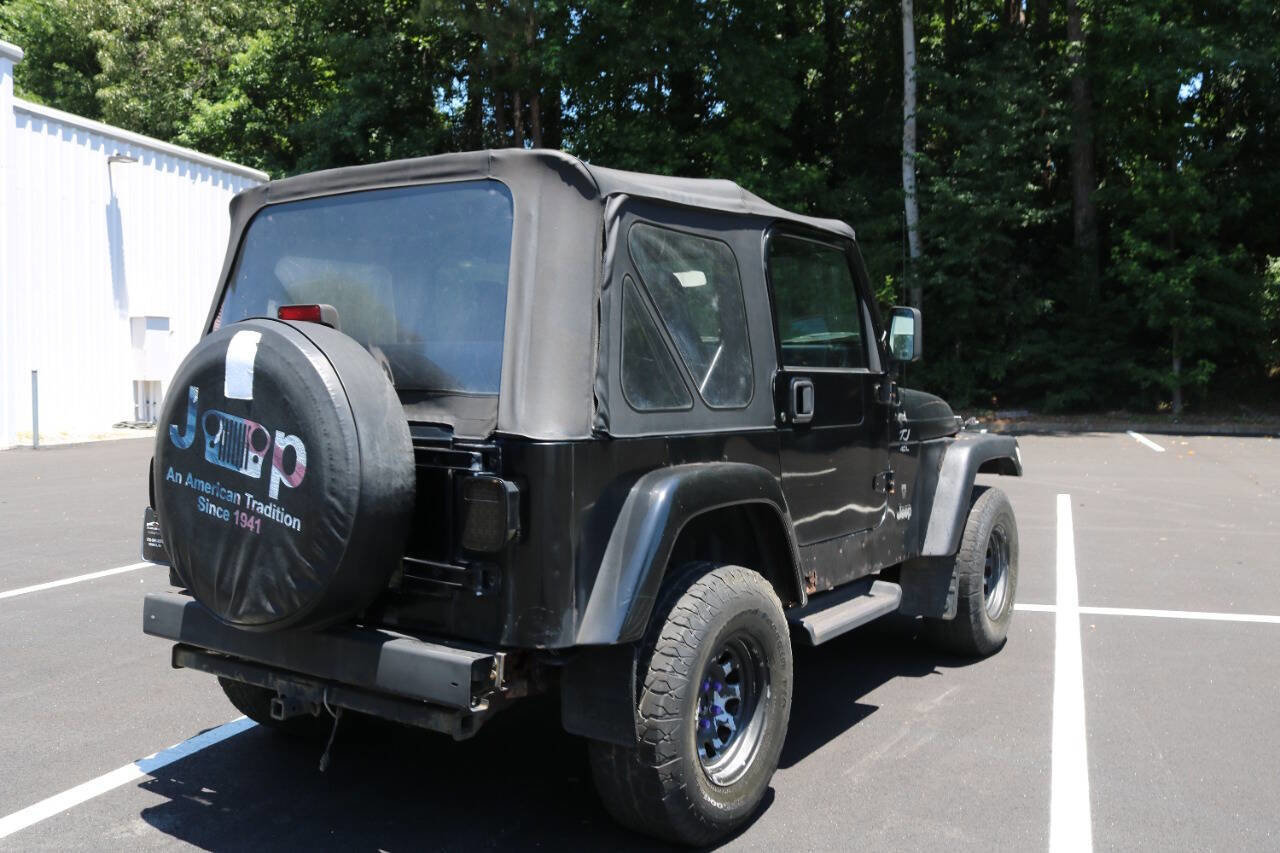 Used 2001 Jeep Wrangler Sport AWD/4WD image 44
