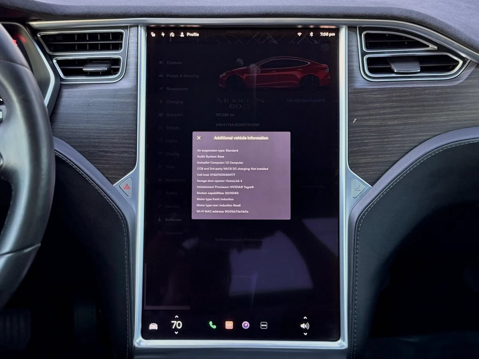Used 2016 Tesla Model S 60D AWD/4WD image 16