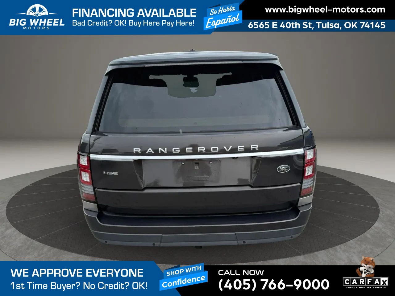 Used 2014 Land Rover Range Rover HSE AWD/4WD image 4