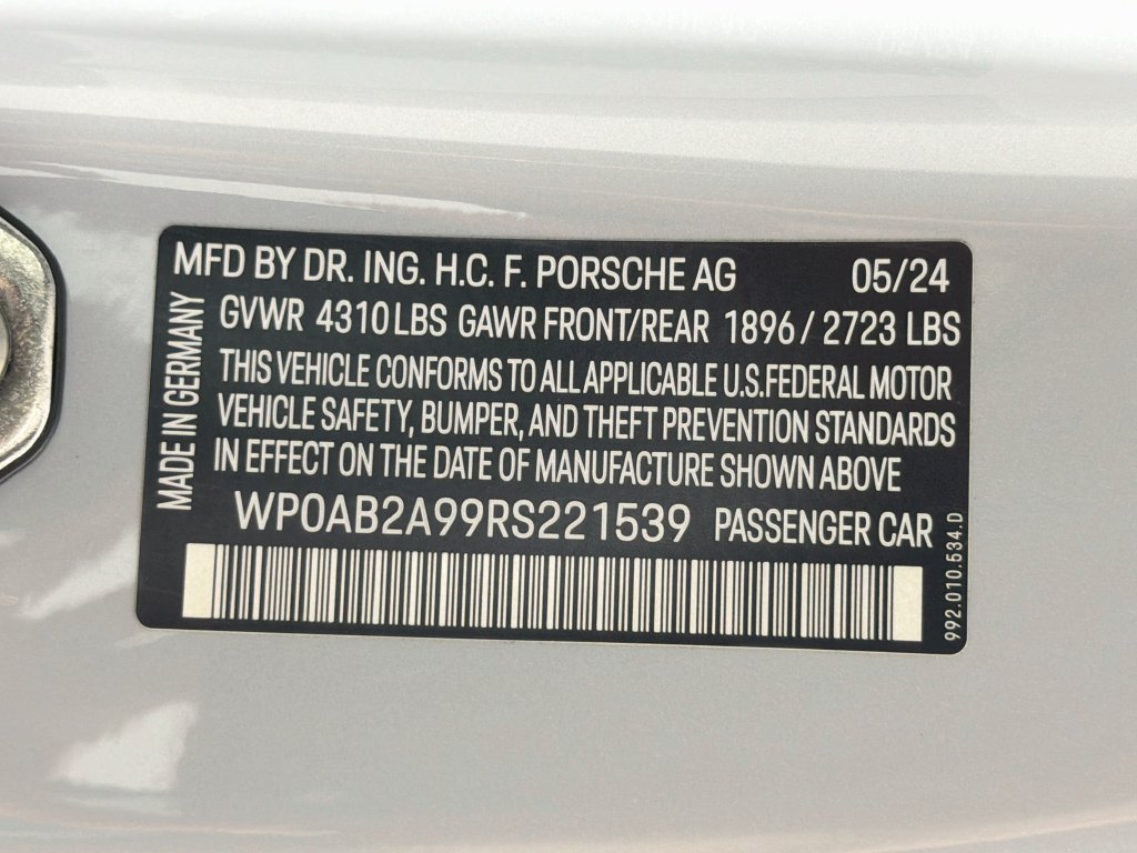 Certified 2024 Porsche 911 Carrera S RWD image 33