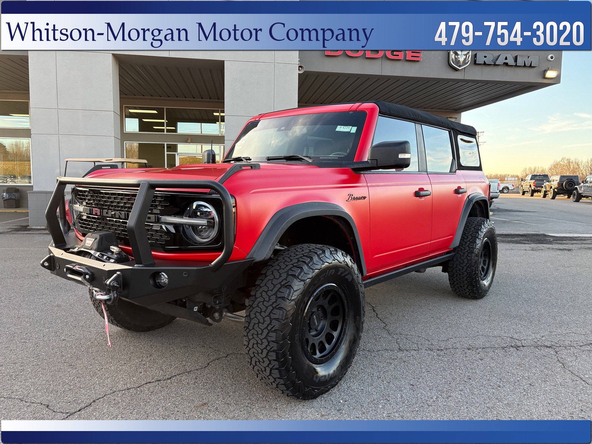 Used 2023 Ford Bronco Badlands w/ Sasquatch Package image 1