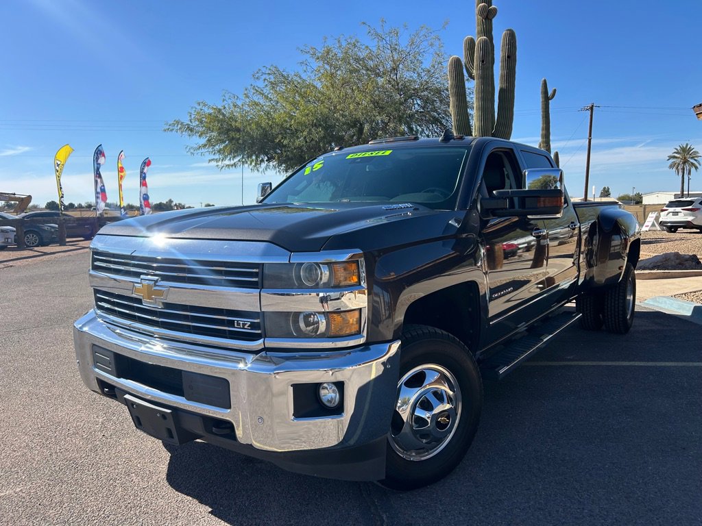 Used 2015 Chevrolet Silverado 3500 LTZ w/ Duramax Plus Package image 1