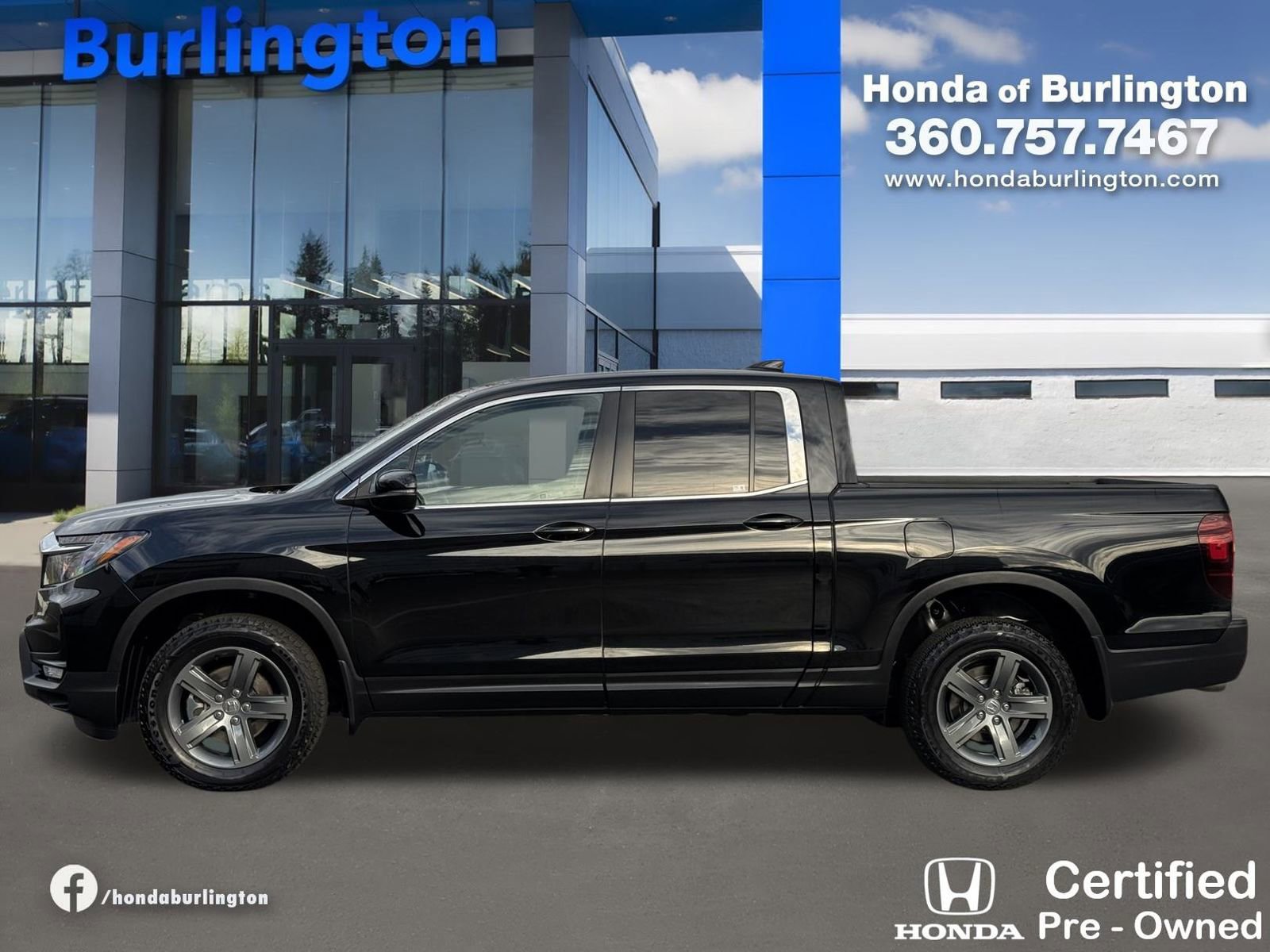 Certified 2023 Honda Ridgeline RTL image 3