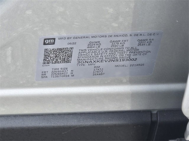 Used 2022 Chevrolet Equinox LT image 20