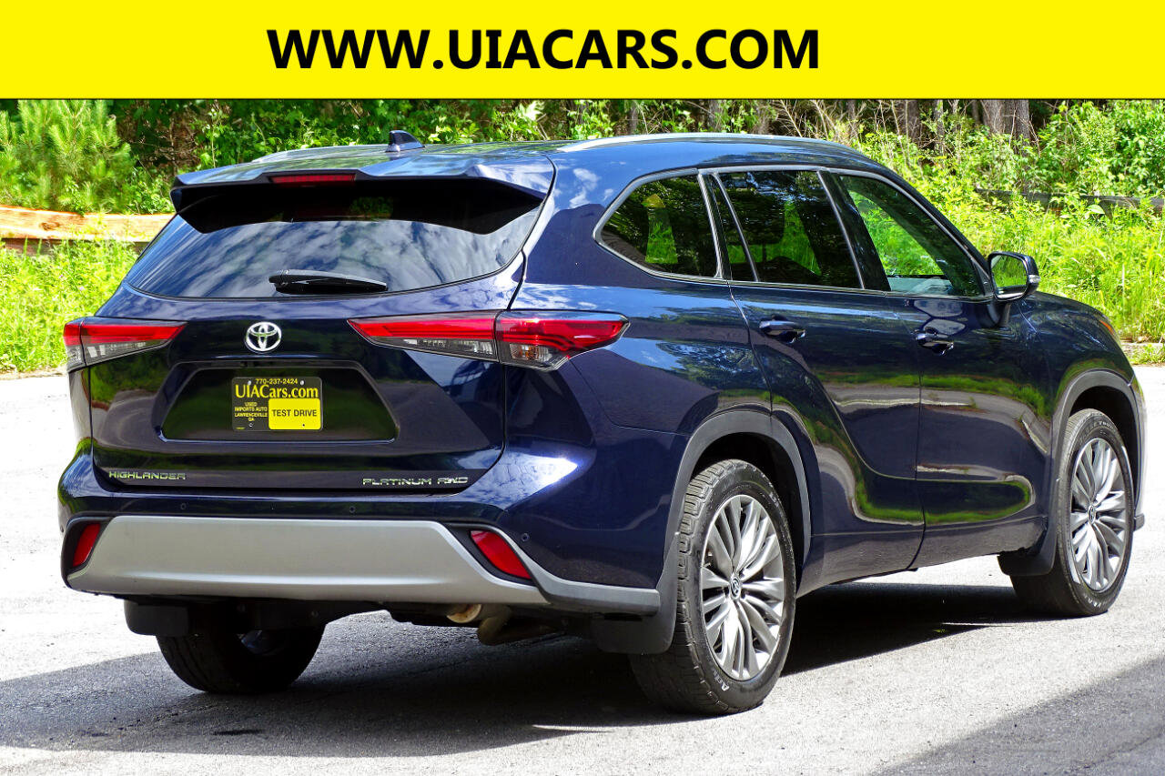Used 2022 Toyota Highlander Platinum image 10