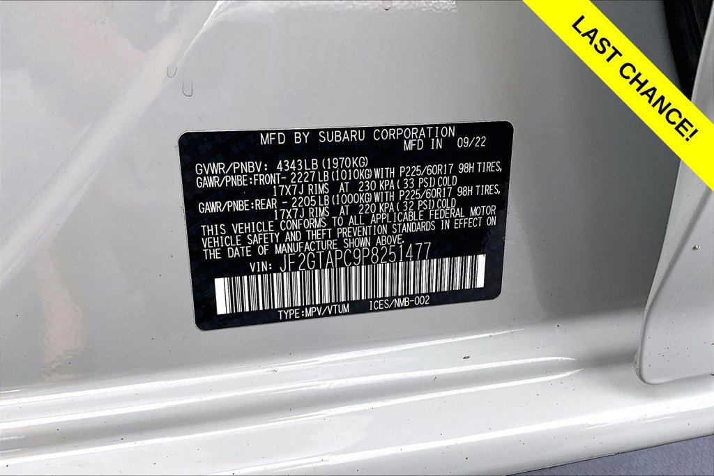Used 2023 Subaru Crosstrek 2.0i Premium w/ Popular Package #2 AWD/4WD image 35