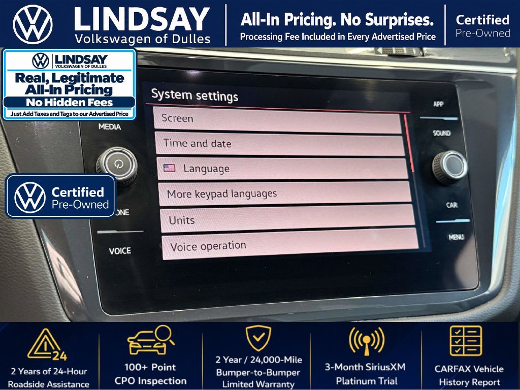 Used 2024 Volkswagen Tiguan SE R-Line AWD/4WD image 18