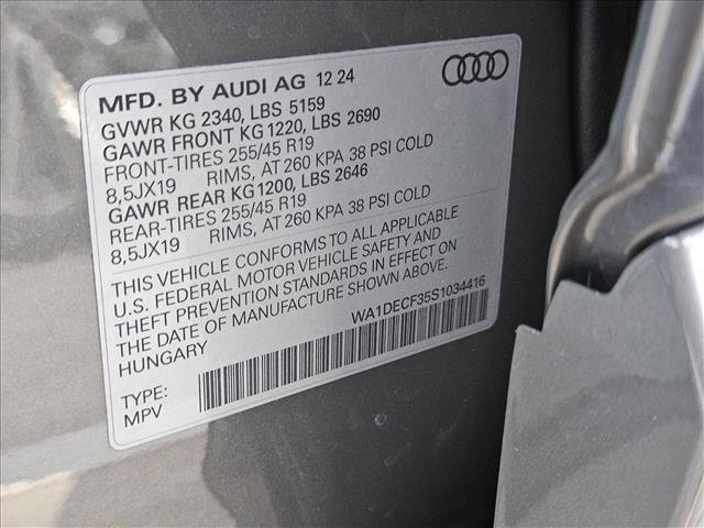 New 2025 Audi Q3 2.0T Premium w/ Convenience Package AWD/4WD image 17