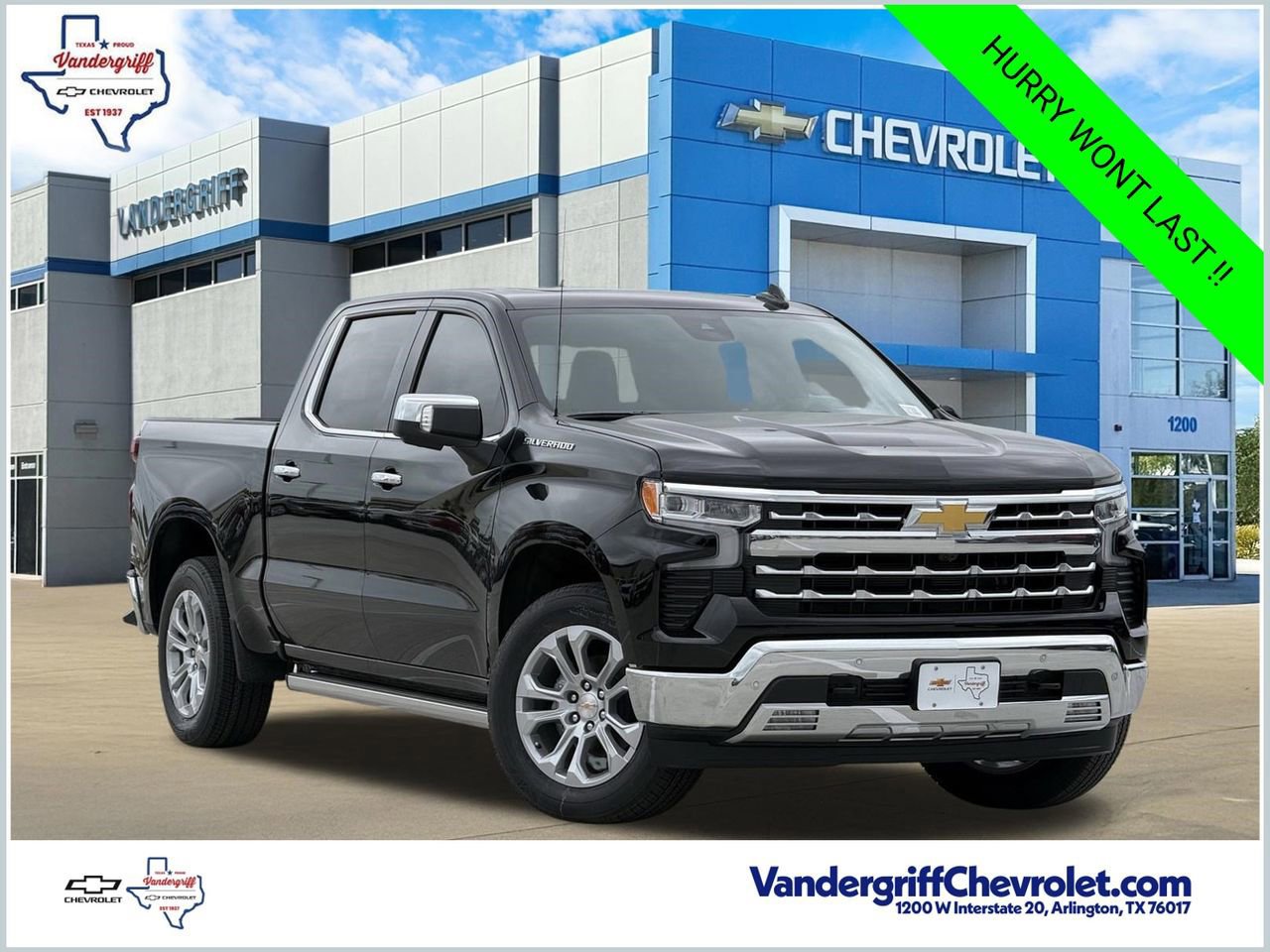 New 2026 Chevrolet Silverado 1500 LTZ w/ LTZ Premium Package RWD image 1