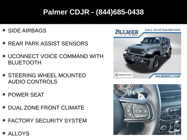 Certified 2024 Jeep Wrangler Rubicon 392 w/ Dual Top Group image 18