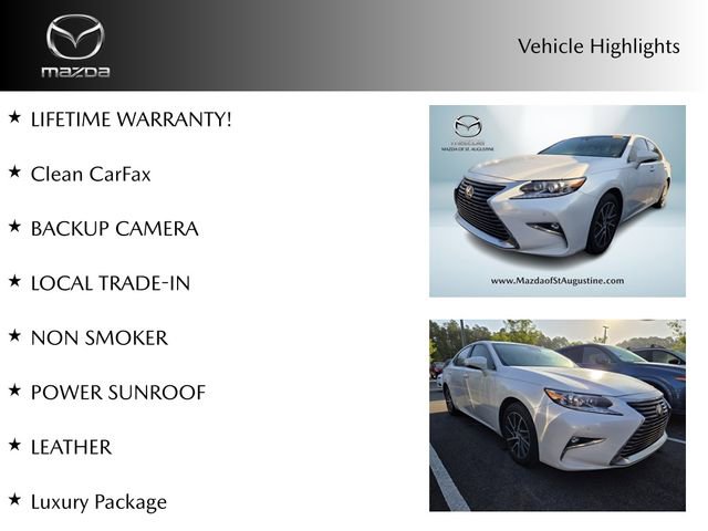 Used 2017 Lexus ES 350 w/ Luxury Package image 2