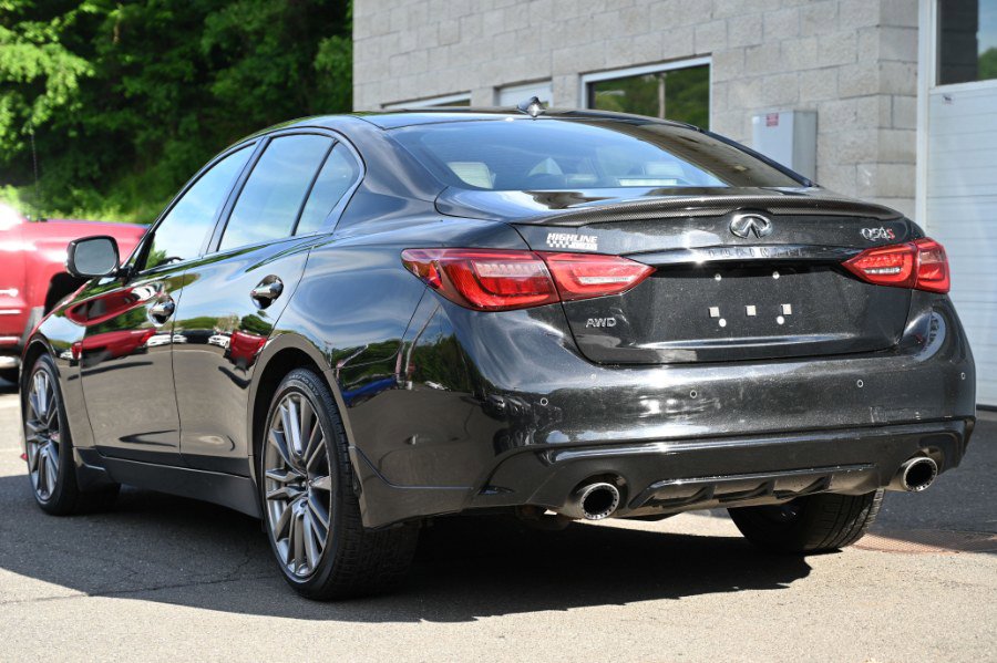 Used 2021 INFINITI Q50 Red Sport 400 w/ Proactive Package AWD/4WD image 4
