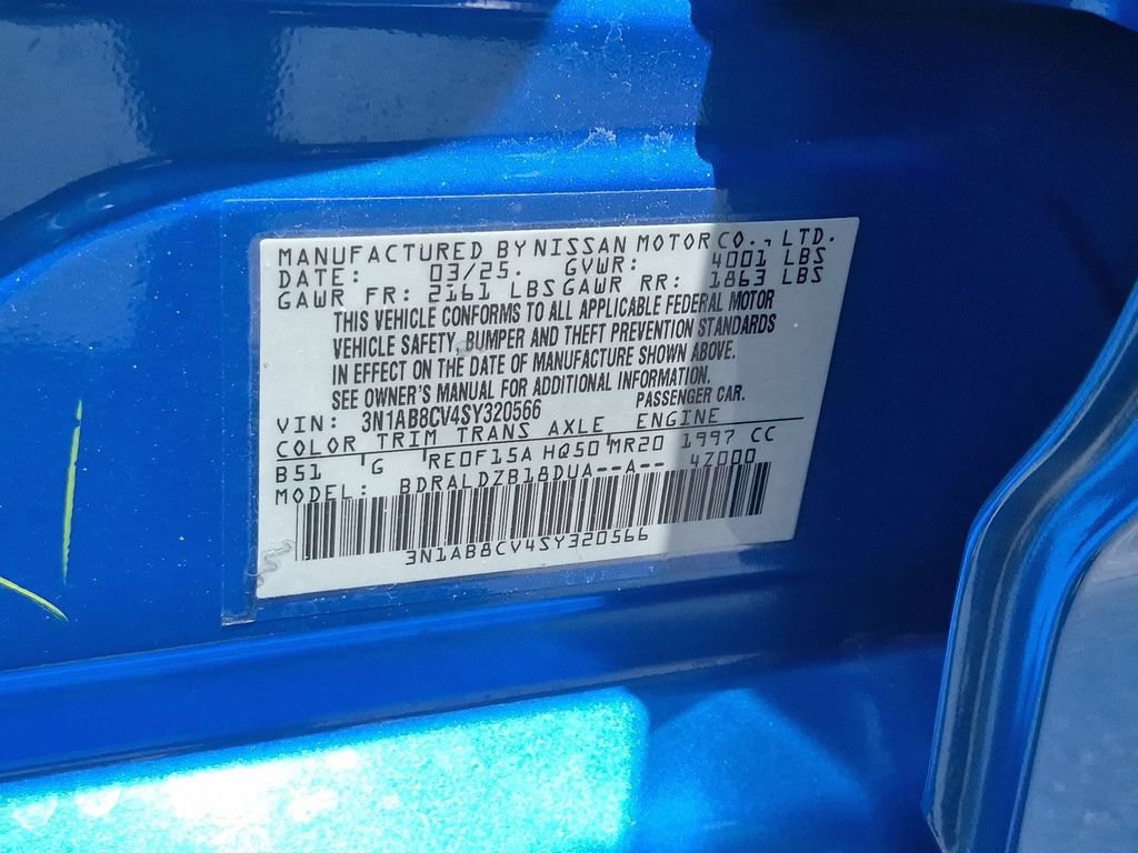 Used 2025 Nissan Sentra SV FWD image 35