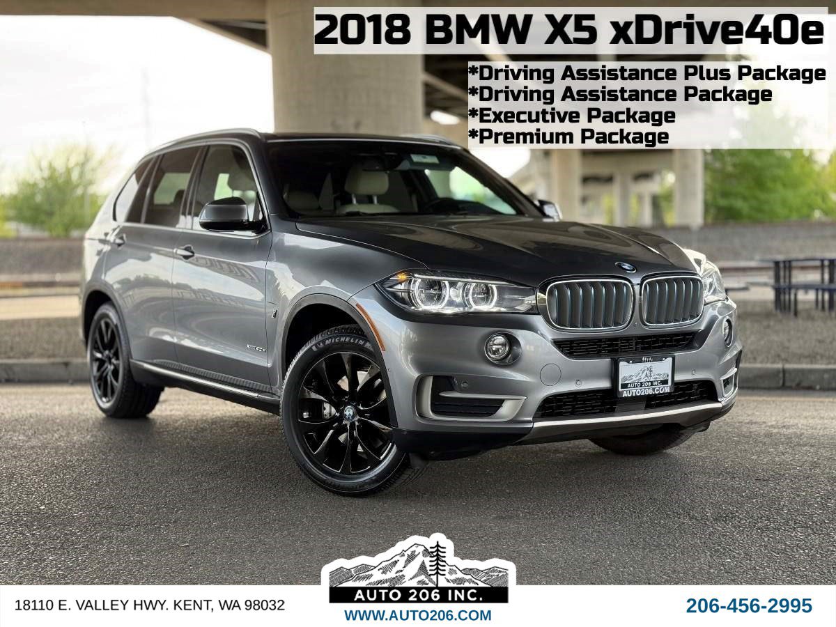 Used 2018 BMW X5 xDrive40e AWD/4WD image 1