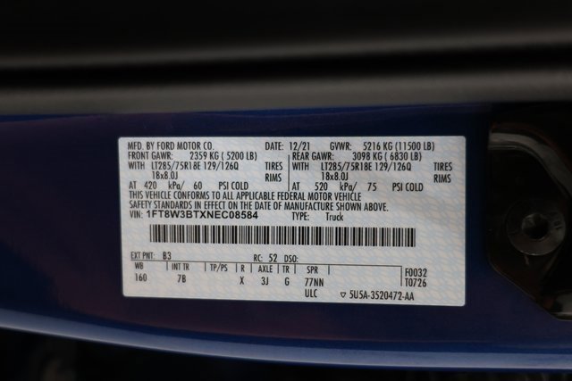 Used 2022 Ford F350 Platinum w/ Tremor Off-Road Package image 96