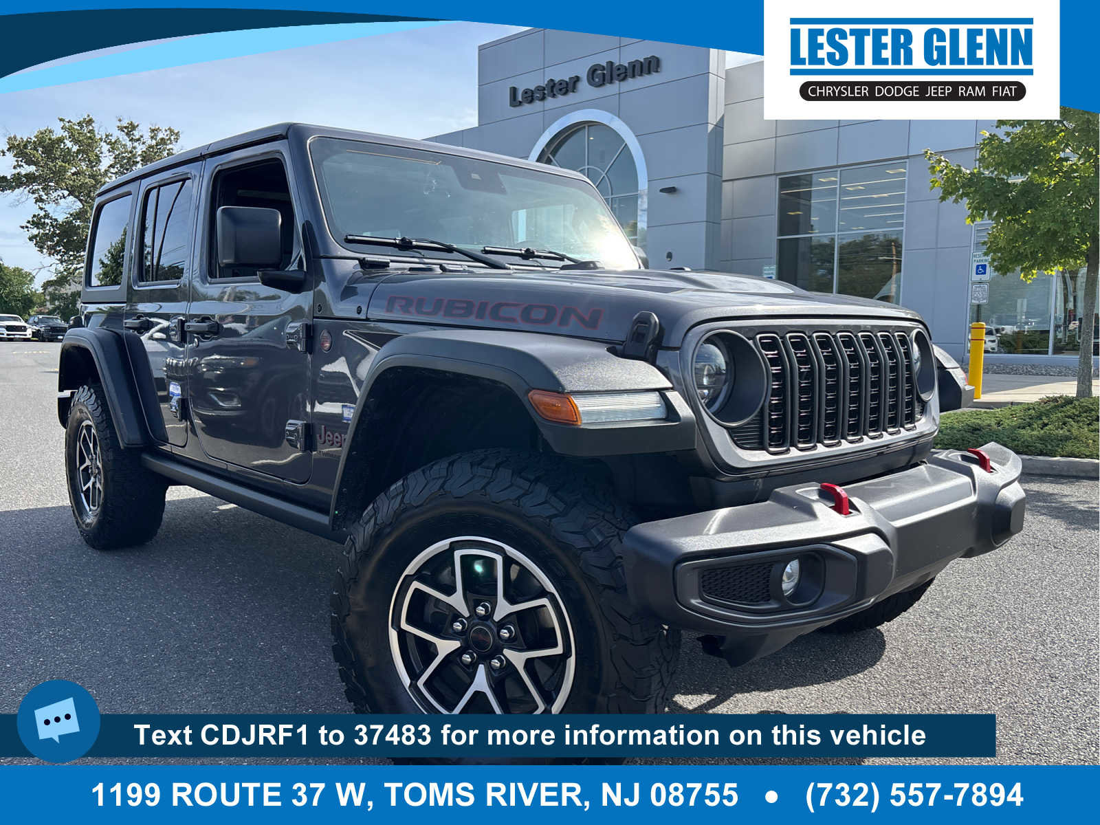 Certified 2024 Jeep Wrangler Unlimited Rubicon image 1