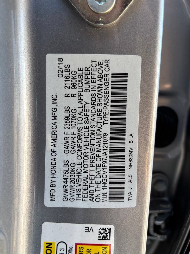 Used 2018 Honda Accord Touring image 15