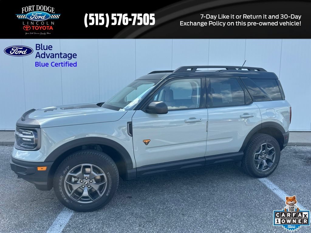 Certified 2023 Ford Bronco Sport Badlands w/ Premium Package