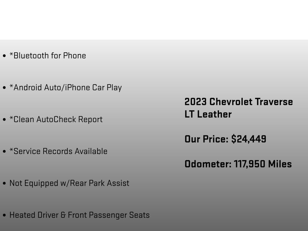 Used 2023 Chevrolet Traverse LT AWD/4WD image 12