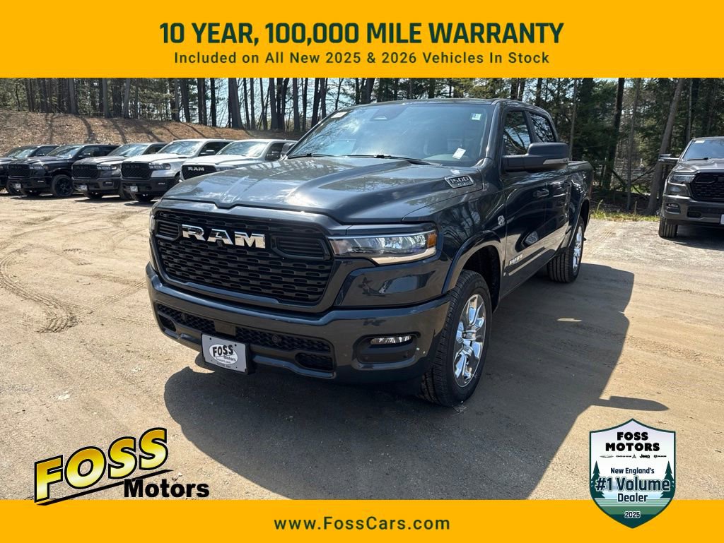 New 2026 RAM 1500 4x4 Crew Cab image 1