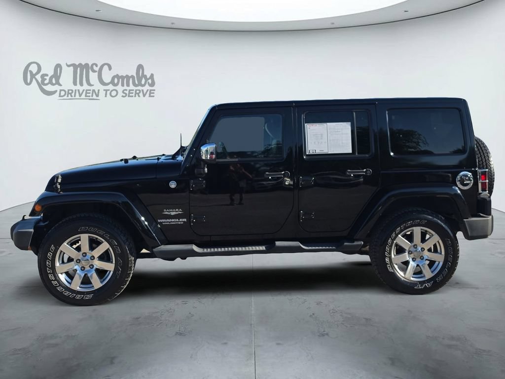 Used 2015 Jeep Wrangler Unlimited Sahara w/ Mopar Chrome Edition Group AWD/4WD image 2