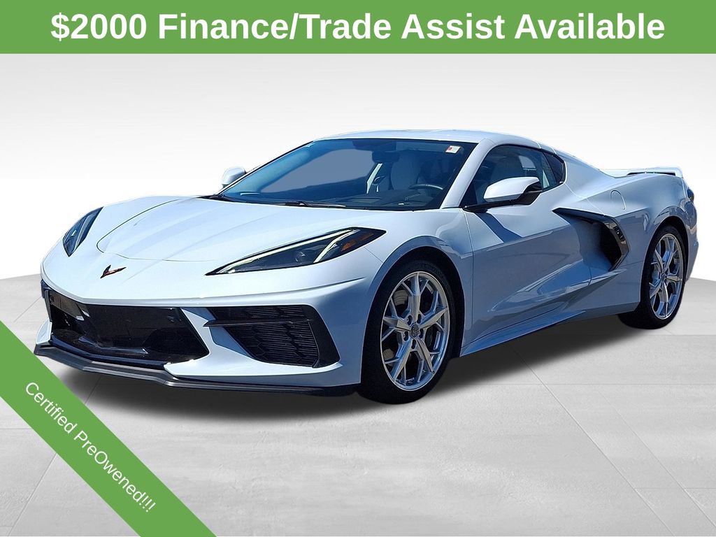 Used 2022 Chevrolet Corvette Stingray Premium Cpe w/ Z51 Performance Package RWD image 3