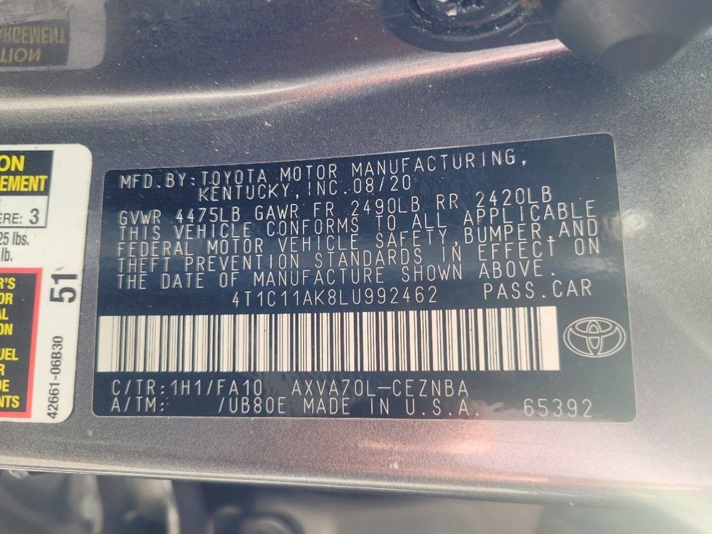 Used 2020 Toyota Camry LE image 33