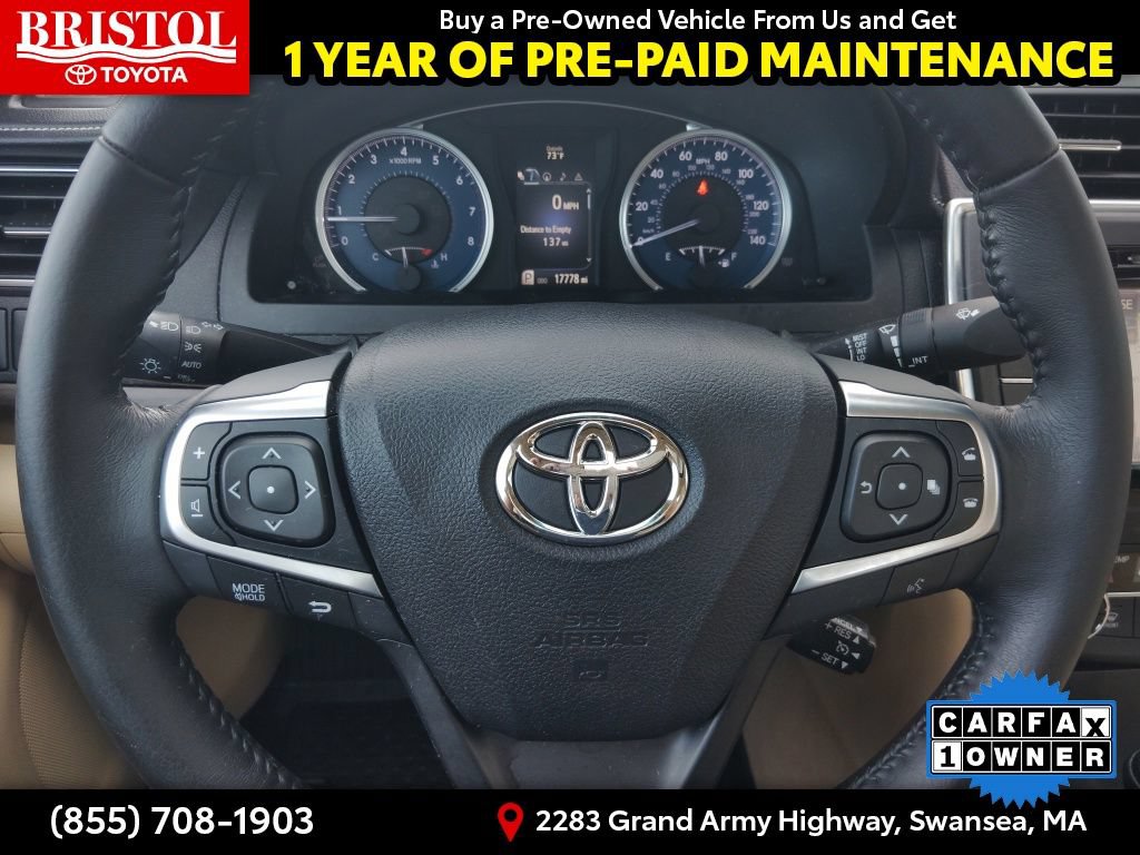 Used 2017 Toyota Camry XLE w/ Moonroof Package FWD image 25