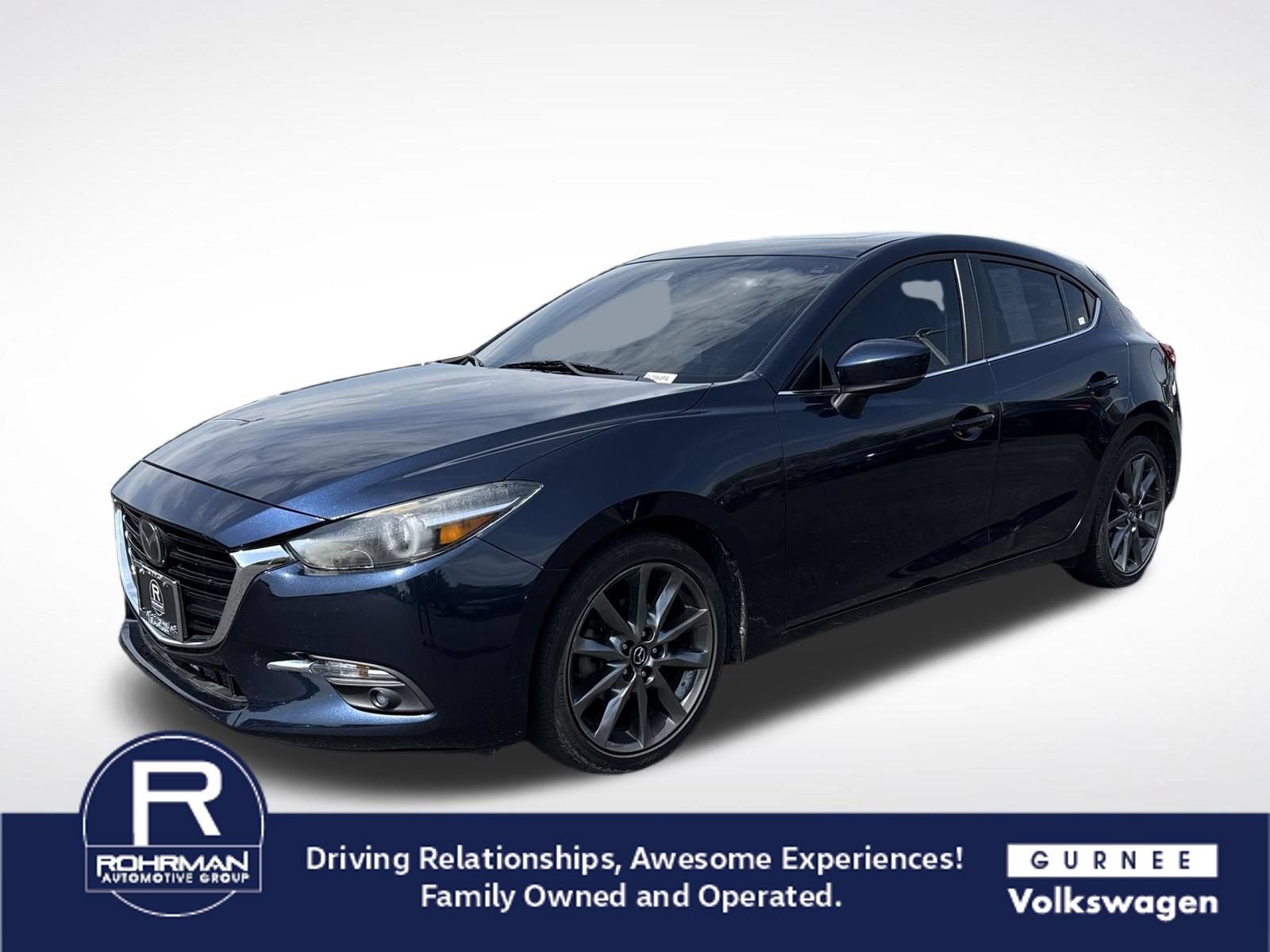 Used 2018 MAZDA MAZDA3 Grand Touring w/ Premium Equipment Package FWD image 1