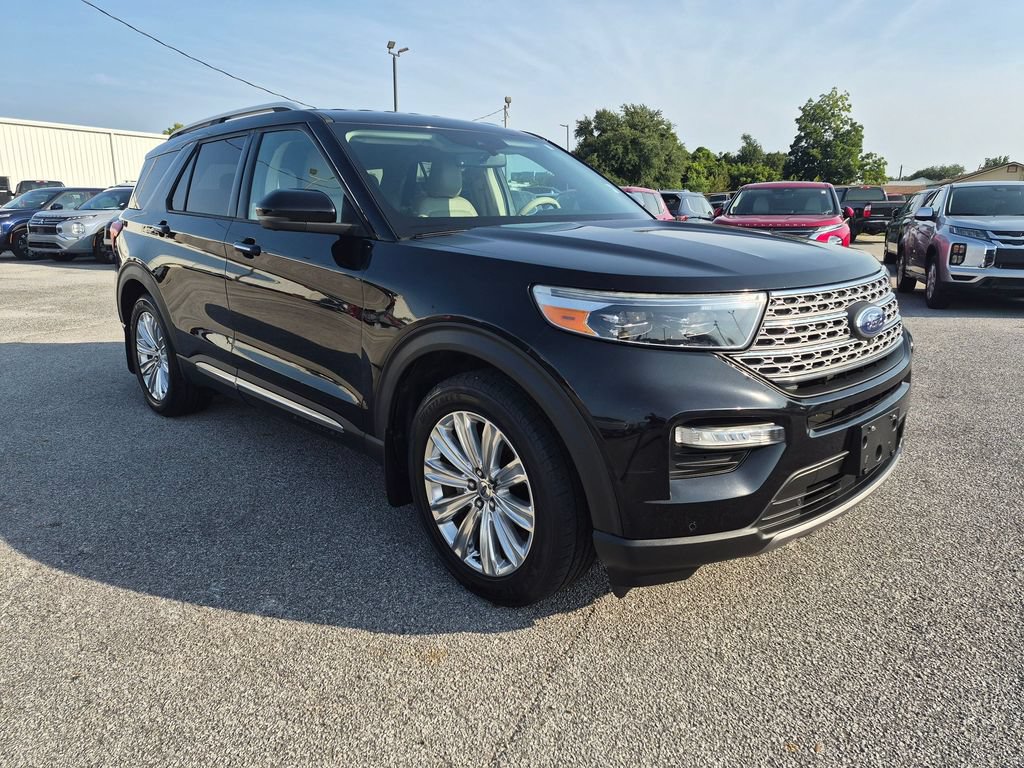 Used 2020 Ford Explorer Limited w/ Class III Trailer Tow Package RWD image 3