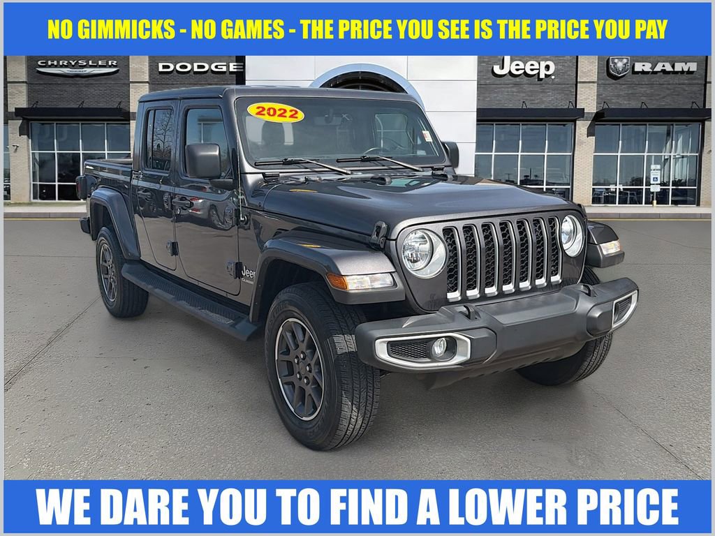Used 2022 Jeep Gladiator Overland w/ Popular Equipment Package