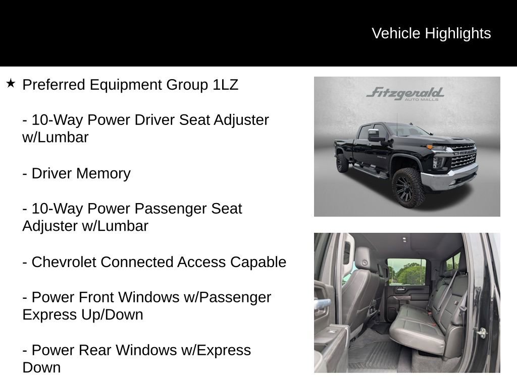 Used 2020 Chevrolet Silverado 2500 LTZ w/ LTZ Convenience Package AWD/4WD image 9