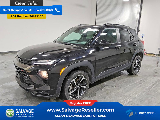 Used 2022 Chevrolet TrailBlazer RS w/ Sun and Liftgate Package image 1