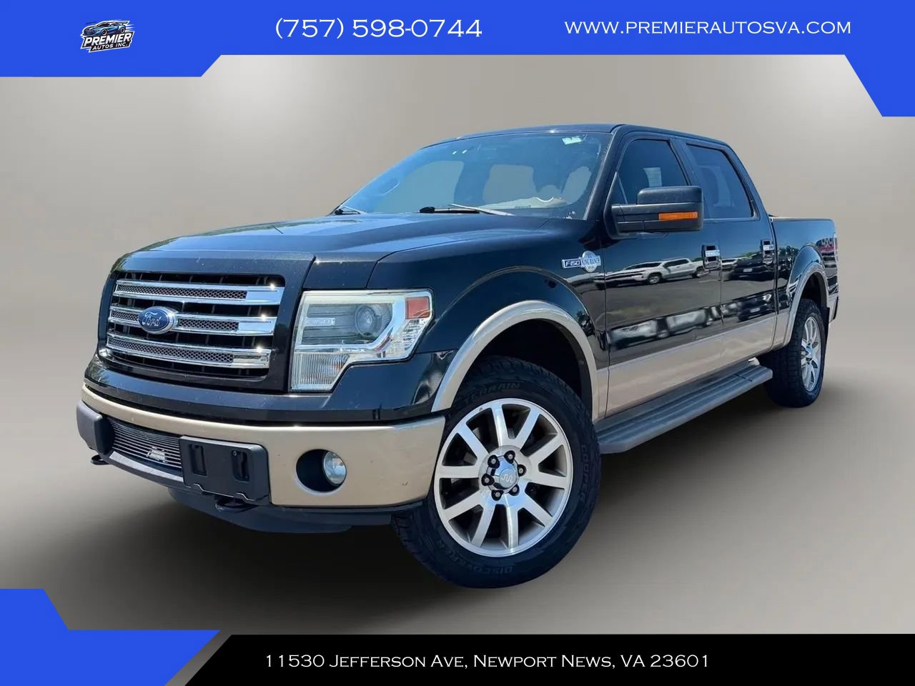 Used 2013 Ford F150 King Ranch w/ King Ranch Luxury Pkg AWD/4WD image 1