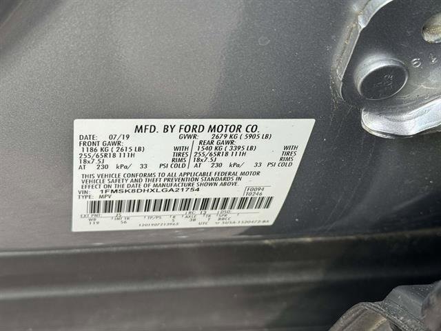 Used 2020 Ford Explorer XLT w/ Equipment Group 202A AWD/4WD image 12
