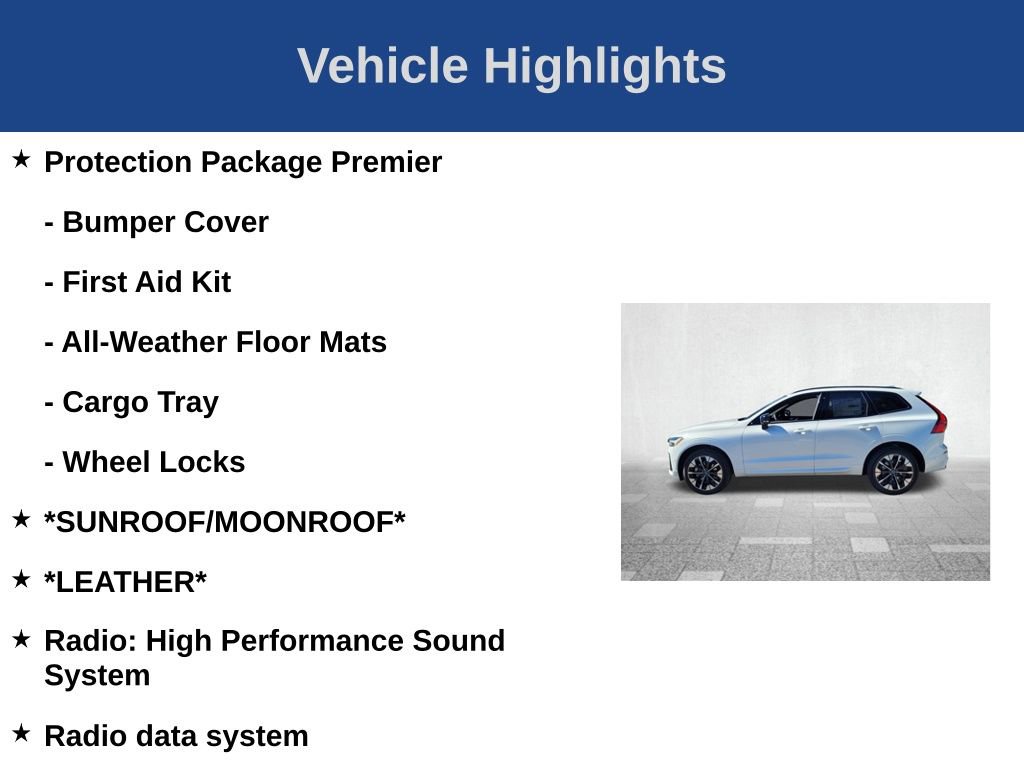 New 2026 Volvo XC60 B5 Plus w/ Protection Package Premier AWD/4WD image 2