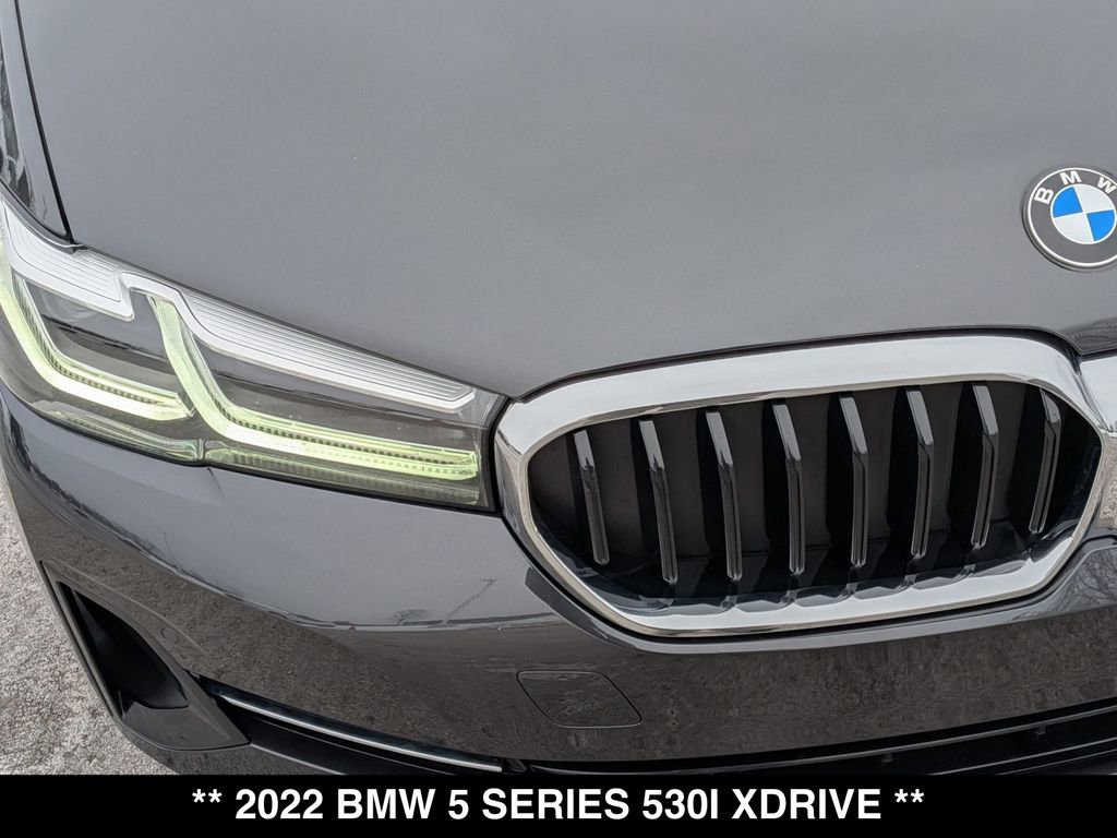 Certified 2022 BMW 530i xDrive w/ Premium Package AWD/4WD image 9