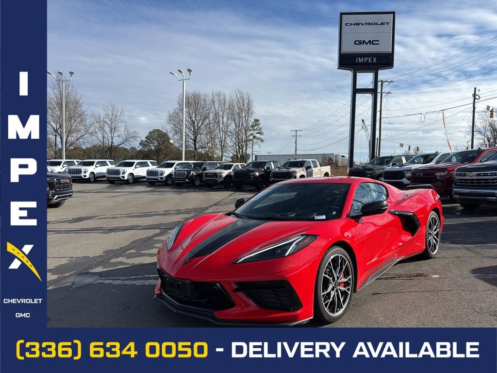 Used 2024 Chevrolet Corvette Stingray Premium Cpe w/ Z51 Performance Package image 1