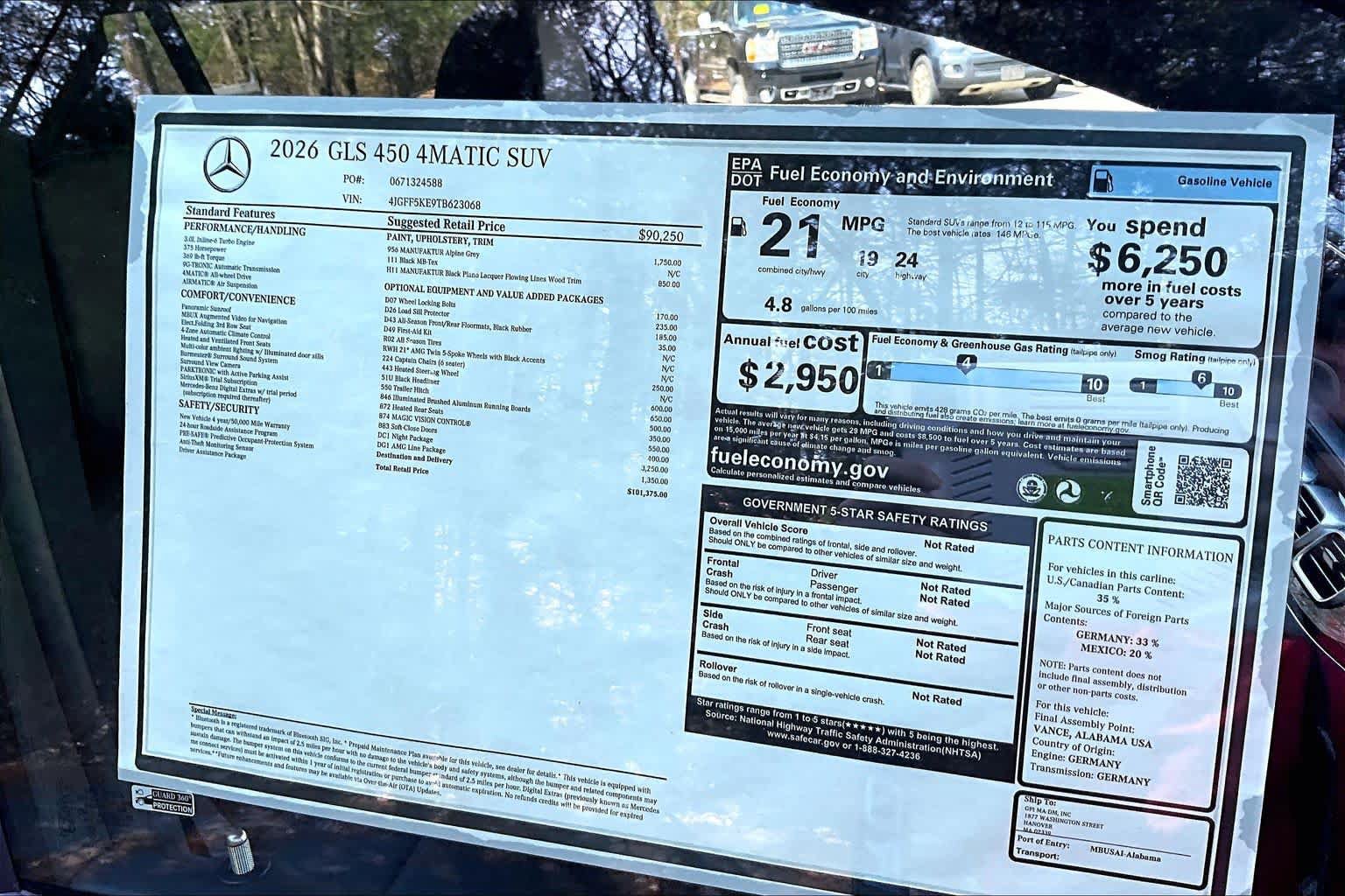 New 2026 Mercedes-Benz GLS 450 4MATIC image 19