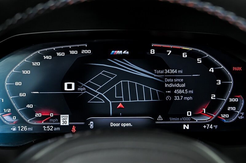 Used 2021 BMW M4 Coupe w/ M Carbon Exterior Package RWD image 25