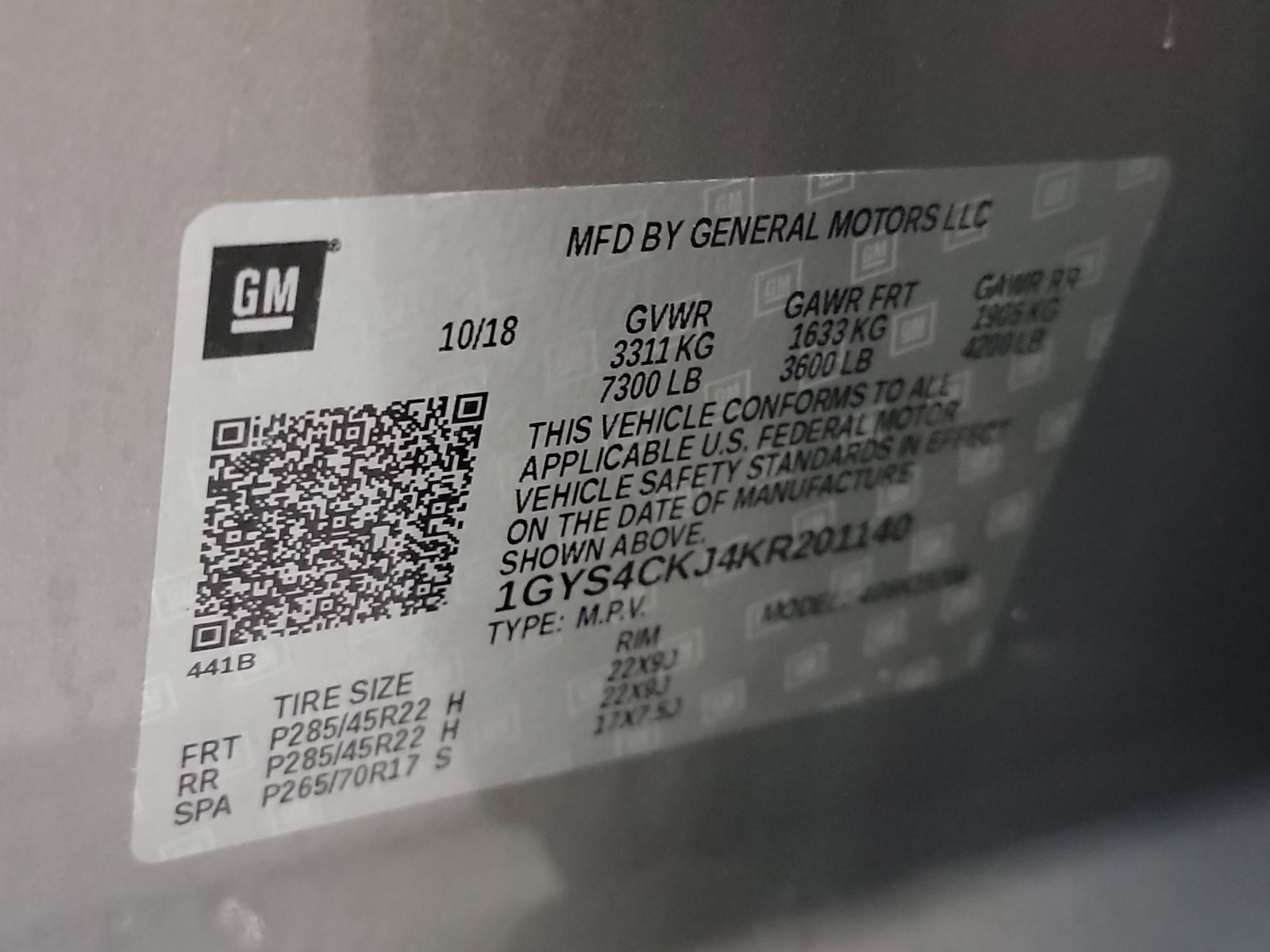 Used 2019 Cadillac Escalade Premium Luxury w/ LPO, Radiant Package image 33