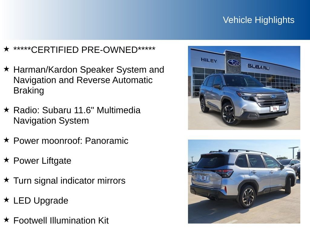Certified 2026 Subaru Forester Limited AWD/4WD image 5