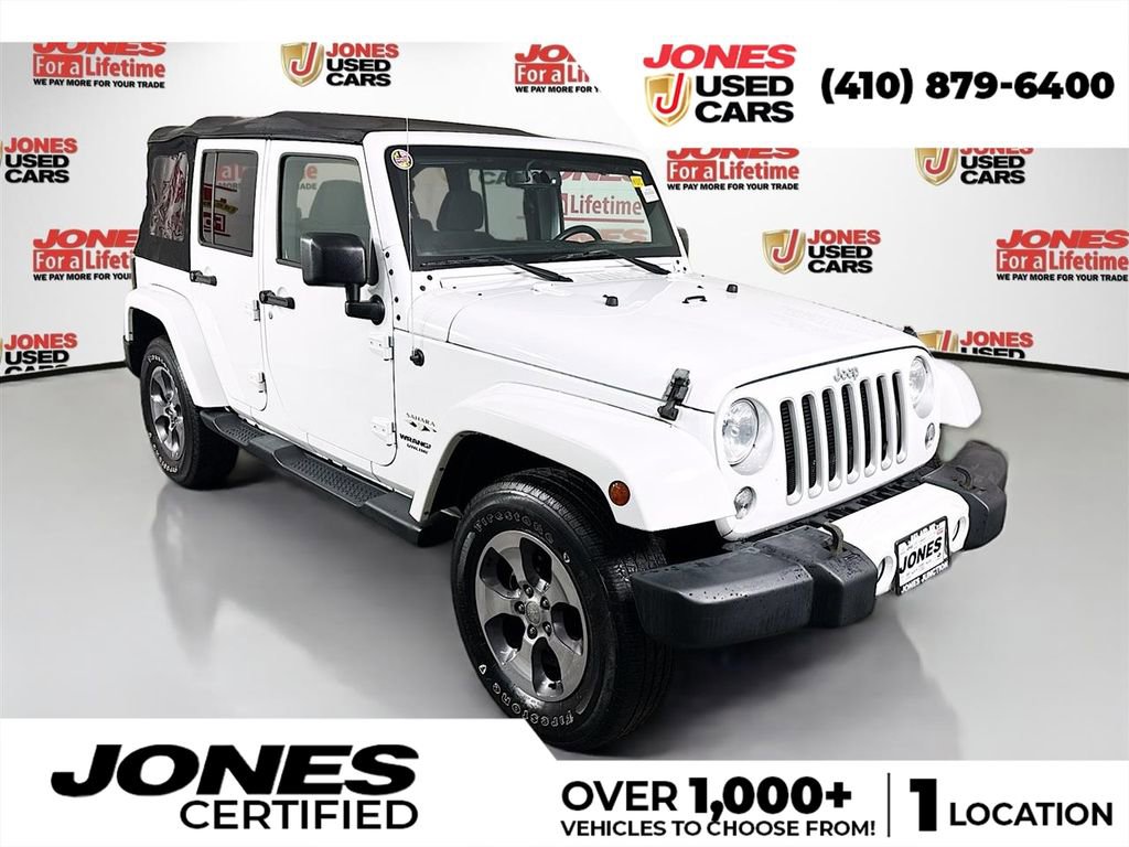 Used 2016 Jeep Wrangler Unlimited Sahara