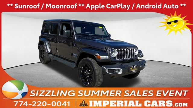 Used 2025 Jeep Wrangler Unlimited Sahara AWD/4WD image 1