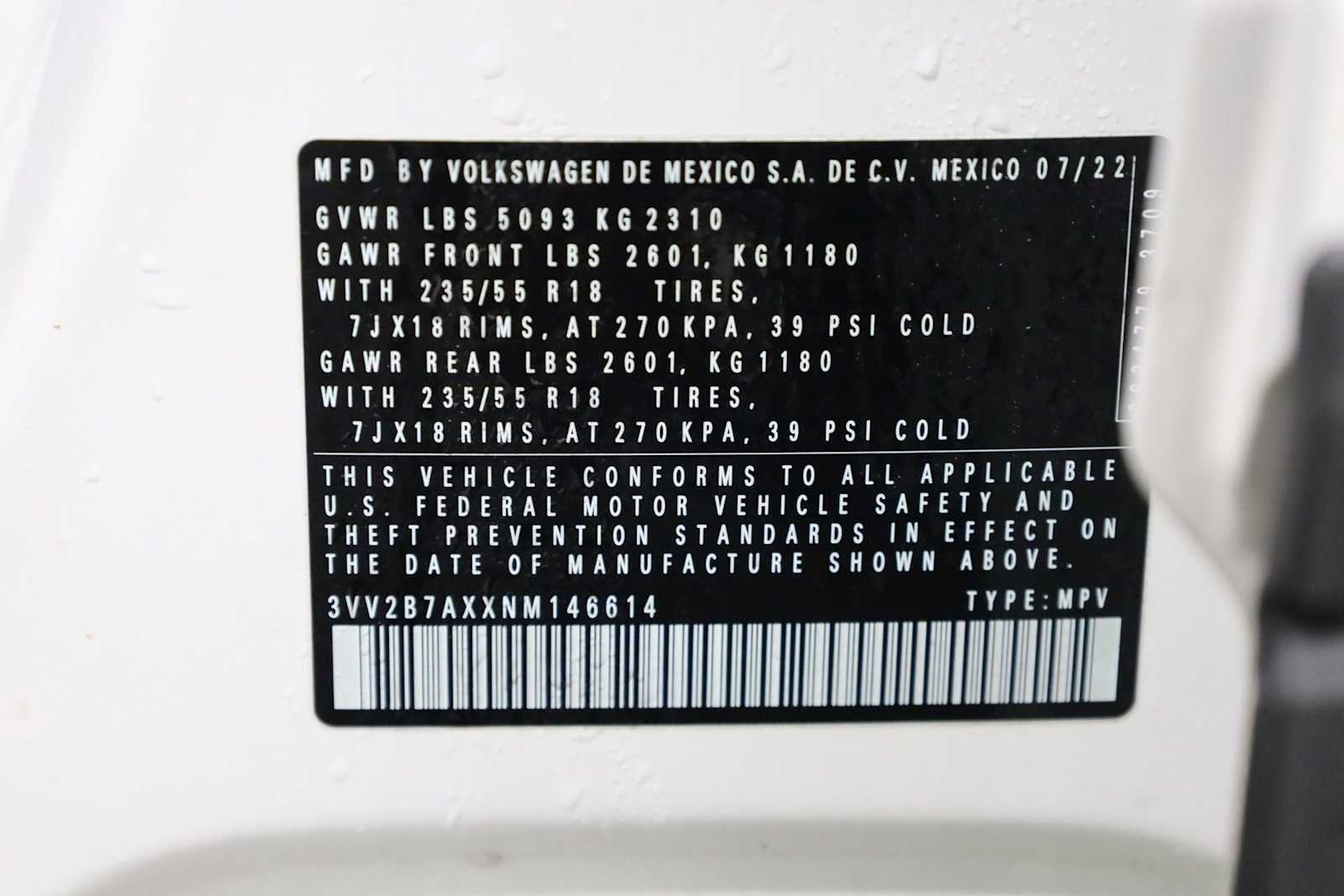 Used 2022 Volkswagen Tiguan SE image 38