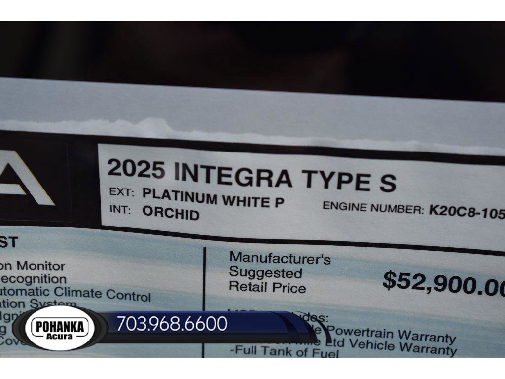 New 2025 Acura Integra Type S image 35