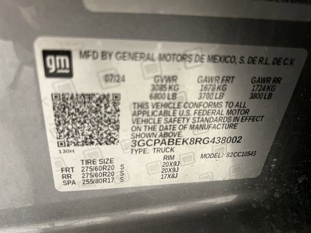 Certified 2024 Chevrolet Silverado 1500 Custom w/ LPO, Dark Essentials Package image 31