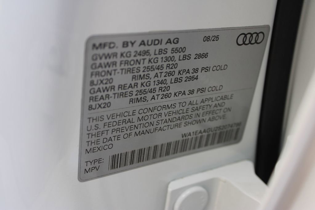 New 2025 Audi Q5 2.0T Premium Plus image 51